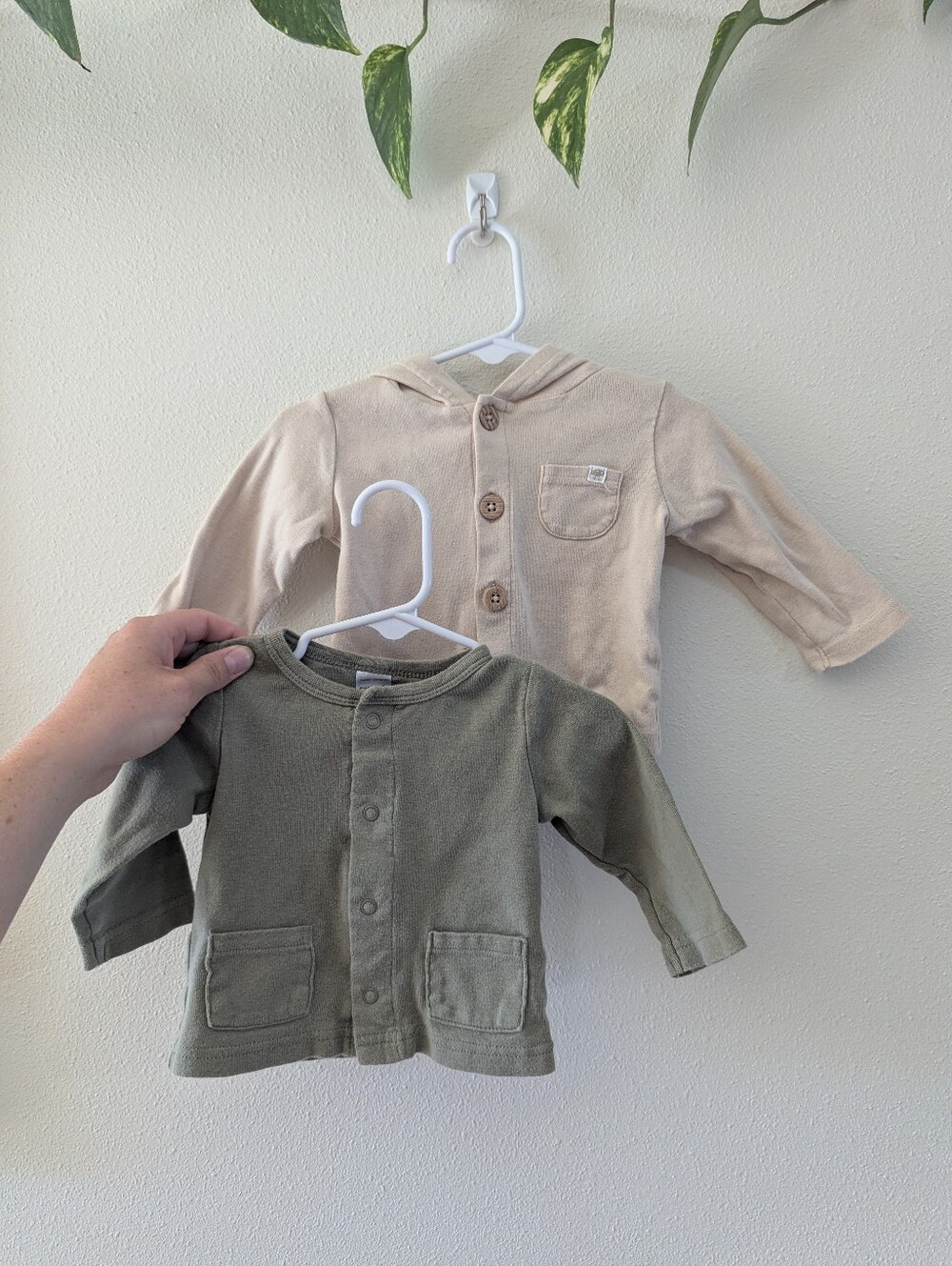 2 Unisex Baby Cardigans